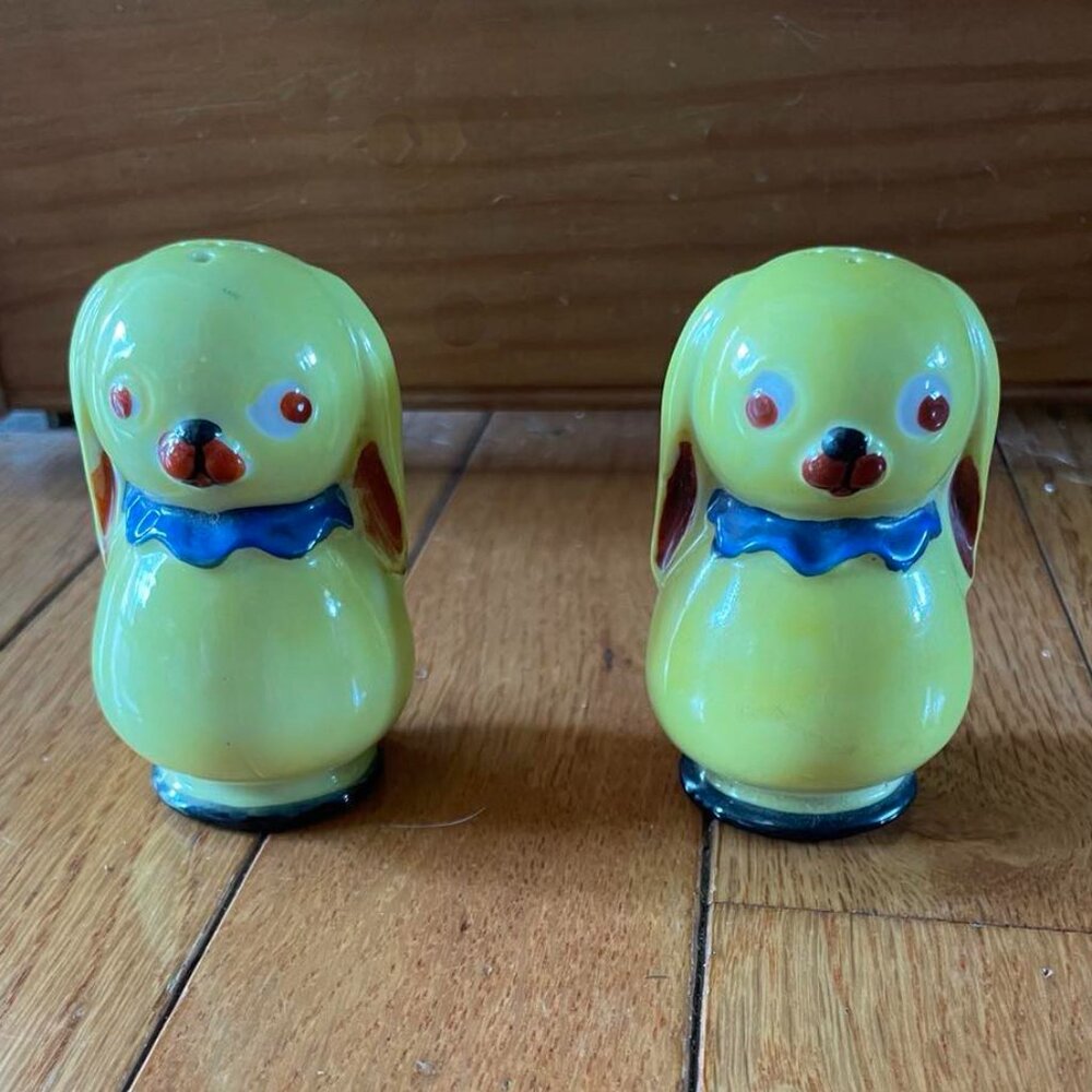 Antique Vintage Salt & Pepper Shakers